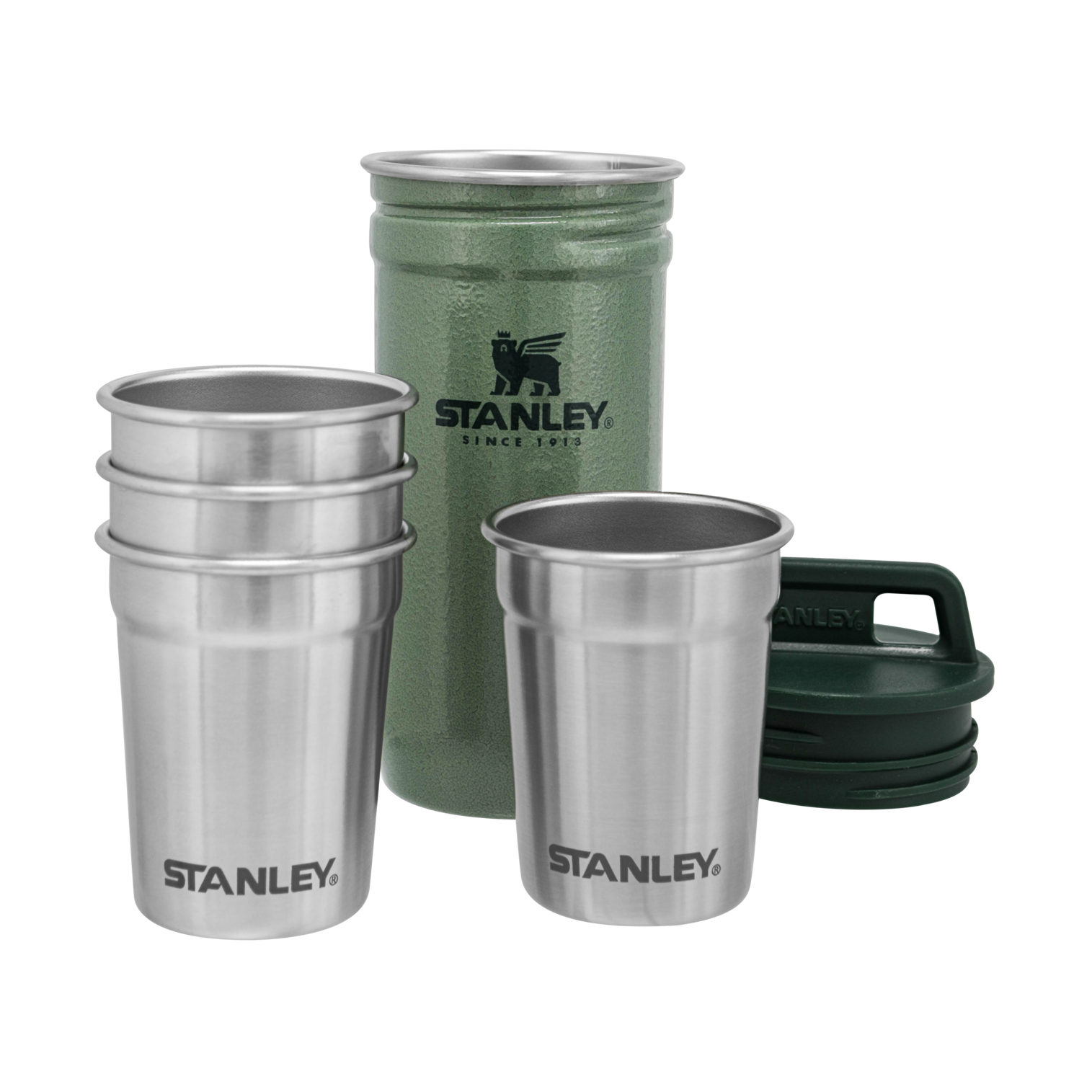 stanley-1913-adventure-nesting-shot-glass-set-4-stainless-steel image 1