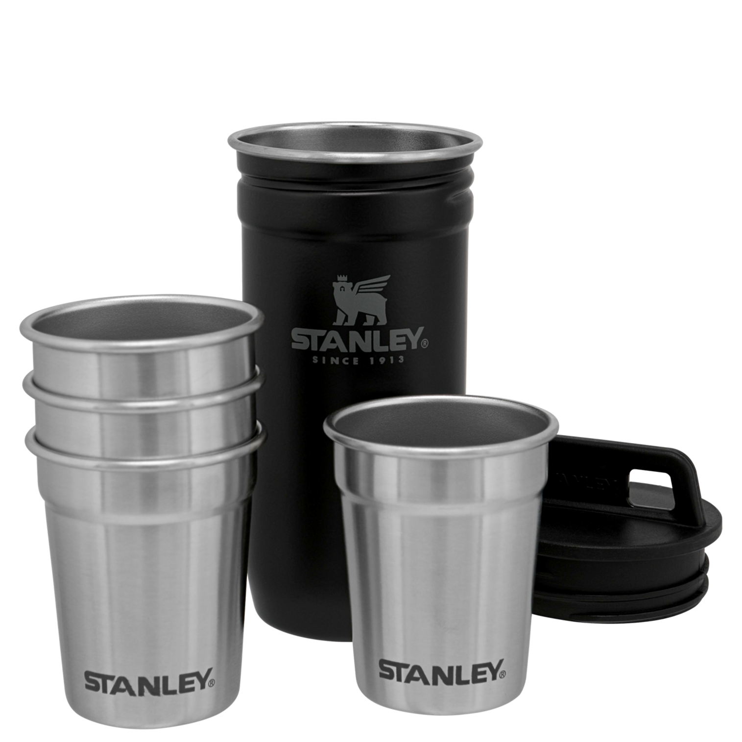 stanley-1913-adventure-nesting-shot-glass-set-4-stainless-steel image 2