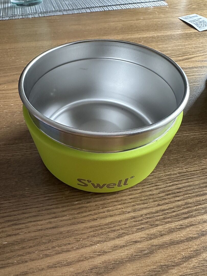 Nice container but not for hot food