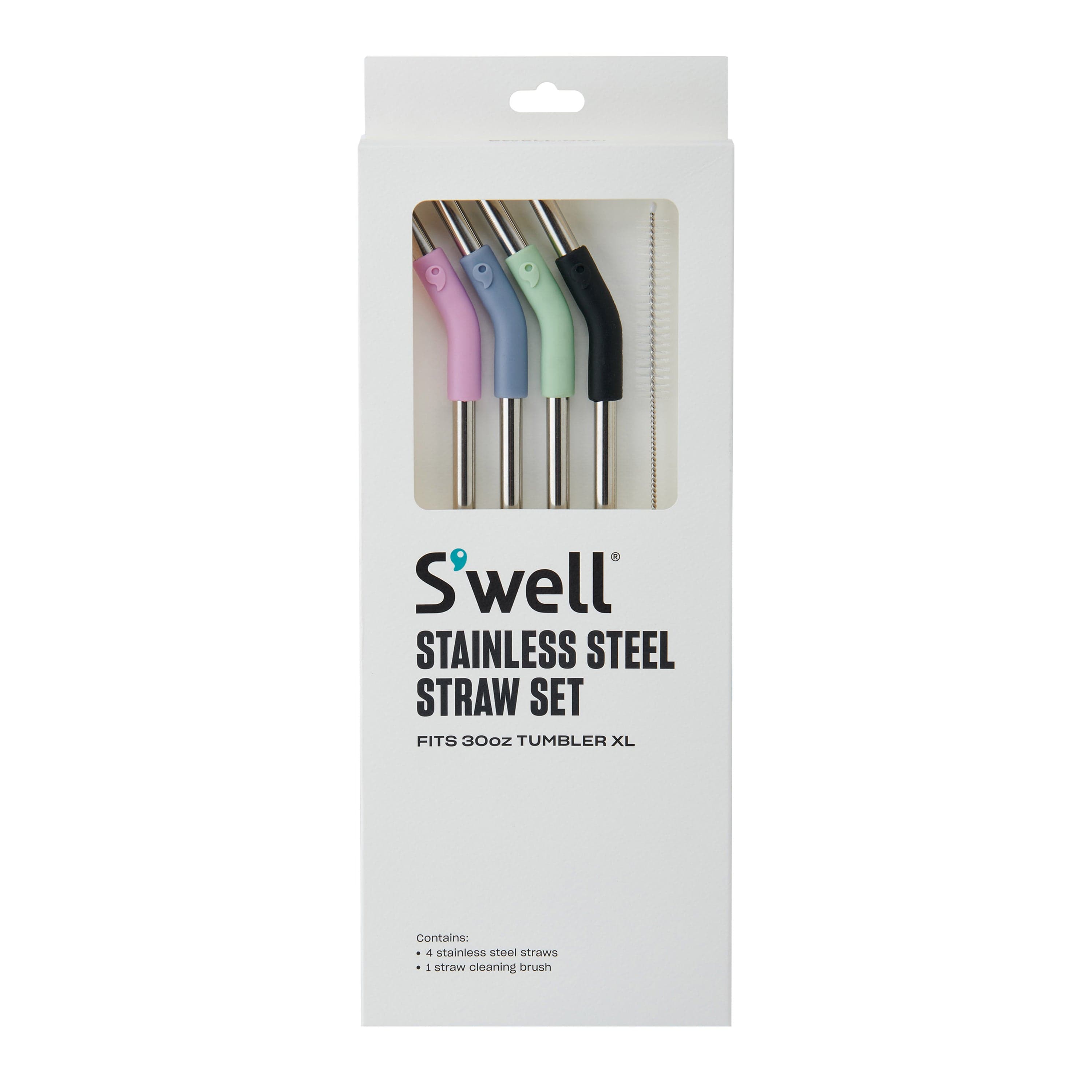 s-well-30oz-tumbler-xl-stainless-steel-straw-set-4-straws image 3