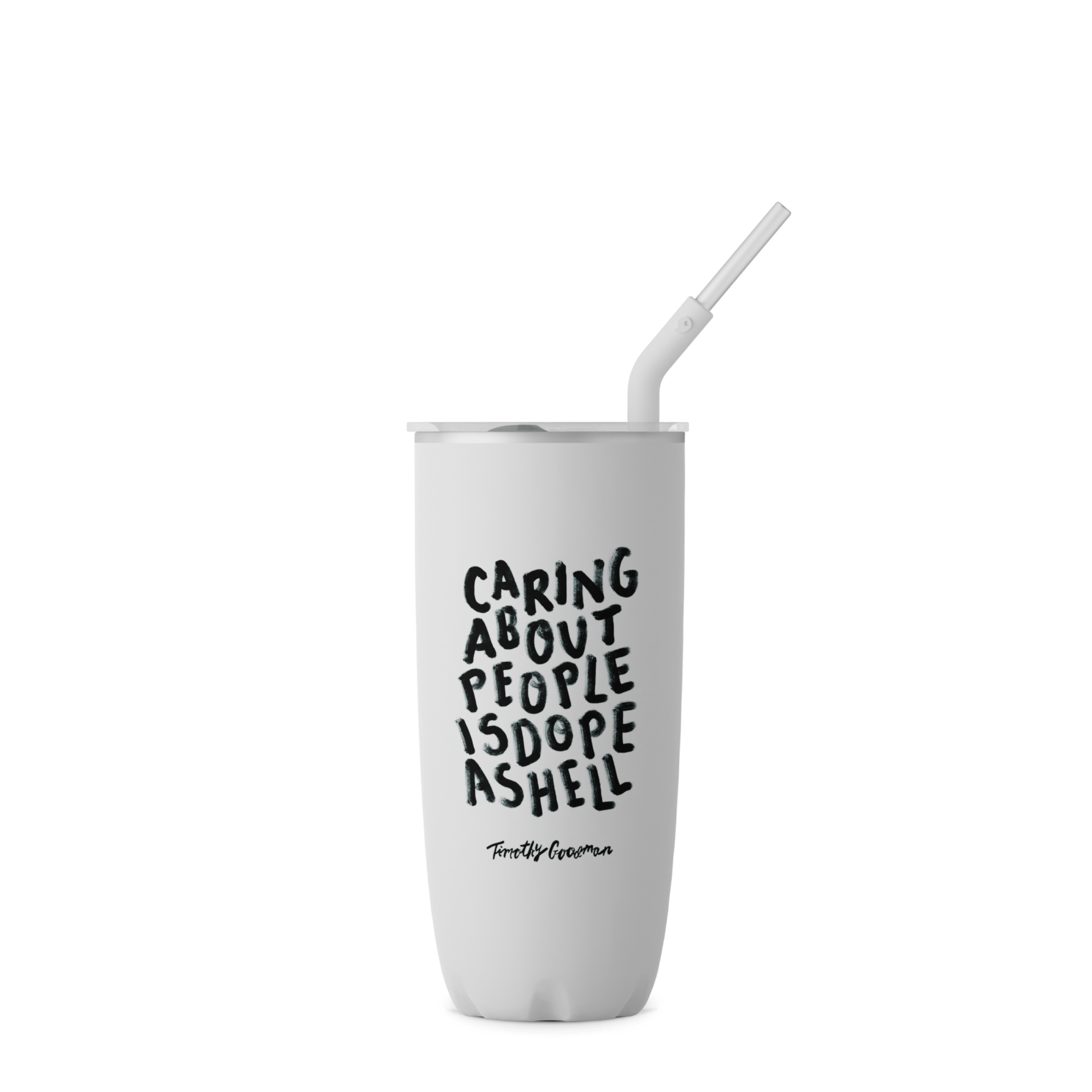 timothy-goodman-x-s-well-tumbler-with-straw-24oz-stainless-steel-insulated-tumbl image 1