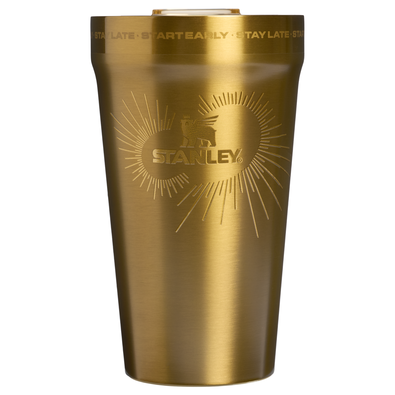 stanley-1913-messi-x-stanley-everyday-tumbler-16-oz-gold-finish-double-wall-vacu image 2